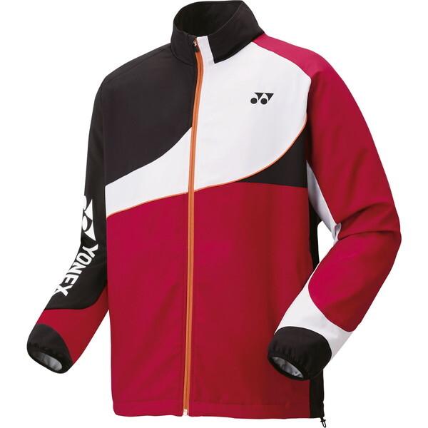 スポーツウエア ユニ裏地付ウィンドウォーマーシャツ ワインレッド O 70100 037 ヨネックス