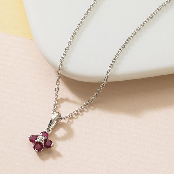 ルビー 14001 ジュエリーペンダントの通販は