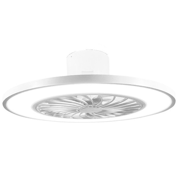 HLCF-550WH ヒロコーポレーション ホワイト [洋風LEDシーリングファンライト (〜10畳用/調光・調色)リモコン付き]