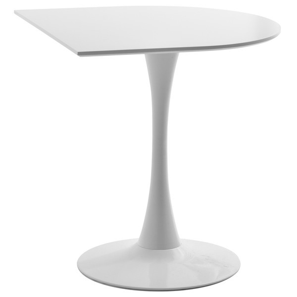 ONDT0123TOWHT ハーフラウンドテーブル 70cm ホワイト B.Bファニシング メーカー直送