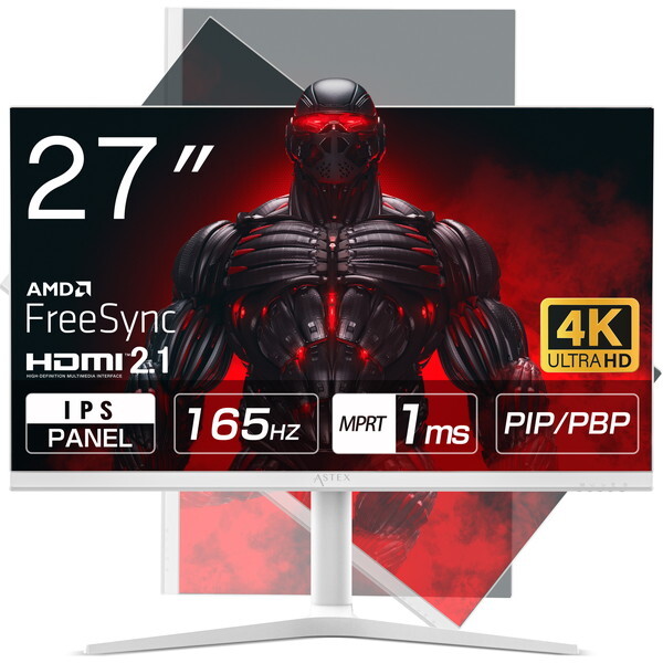 27U165JSW Wis [27型 4Kパネル ゲーミングモニター] メーカー直送