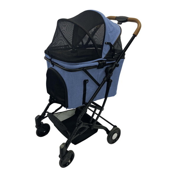 【2/23ポイントUP】2wayペットカート デニム シンセーインターナショナルの通販は 13,800円