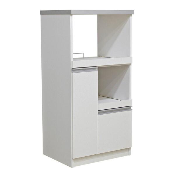 RB-03-2-WH 後藤家具物産 ホワイト パートナーII型 [レンジ台 (幅60)] メーカー直送