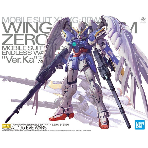 MG ウイングガンダムゼロ EW Ver.Ka BANDAI SPIRITS 新機動戦記ガンダムW Endless Waltz