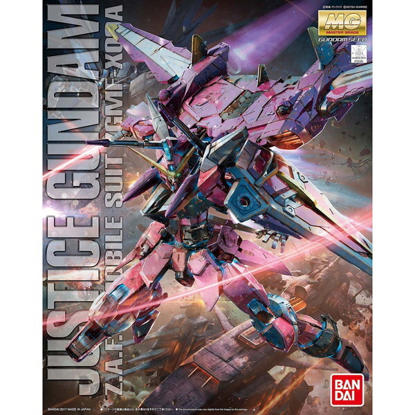 MG ジャスティスガンダム BANDAI SPIRITS 工作下士官兵火器防波堤SEED