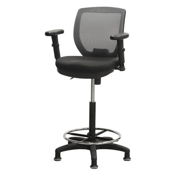 CRH-1MAFL-W-GY Netforce グレー CORE [ハイチェア 固定脚 上下昇降肘付き] メーカー直送