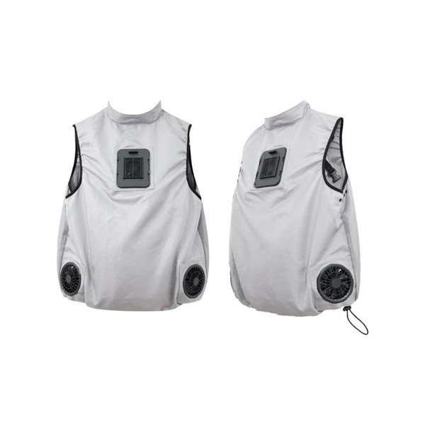 THANKO サンコー TKCV23SGY シルバー 冷蔵服2 2023 熱中症対策 作業服 キャンプ アウトドア スポーツ観戦 冷却プレート