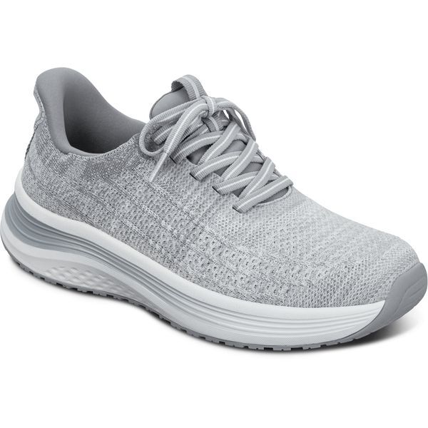 NIRA TX LIGHTGRAY-WIDE OF80021W 6.5 23.5cm Orthofeet [ハンズフリーシューズ]