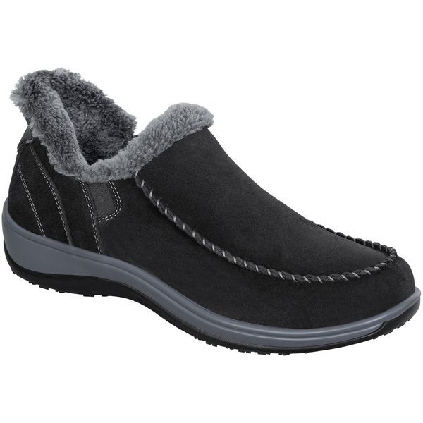LORIN VL BLACK-MEDIUM OF80041M 5 22.0cm Orthofeet [ハンズフリーシューズ]