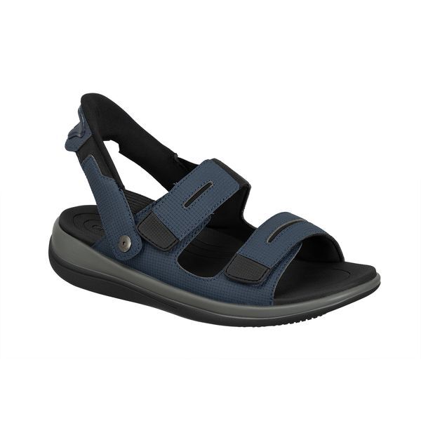 CALYPSO BLUE MEDIUM OF69021M 7 24.0cm Orthofeet [ハンズフリーシューズ]
