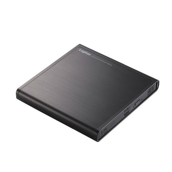 LDR-PMJ8U2VBK DVDドライブ USB2.0 オールインワンソフト付 ブラック ロジテック メーカー直送の通販は