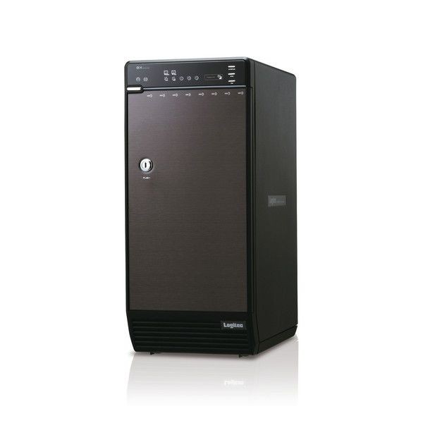 LGB-8BNHEU3 HDDケース 3.5インチHDD 8Bay USB3.0+eSATA接続 ソフト付 ロジテック メーカー直送