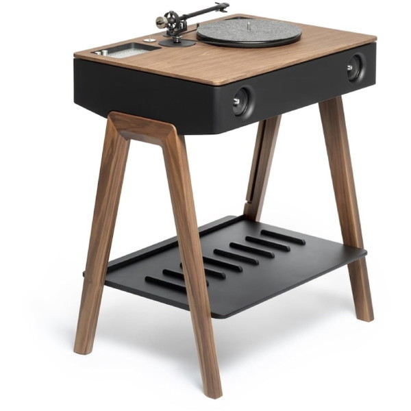 LXT-LW-BW-FB-SB-01 ウォールナット LX TURNTABLE LA BOITE concept [ターンテーブル付き Bluetoothスピーカー]
