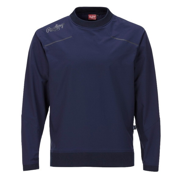 ローリングス 野球 ジャケット パワーストレッチ長袖ジャケット ネイビー AOS11S02T-N-O N Rawlingsの通販は 6,256円