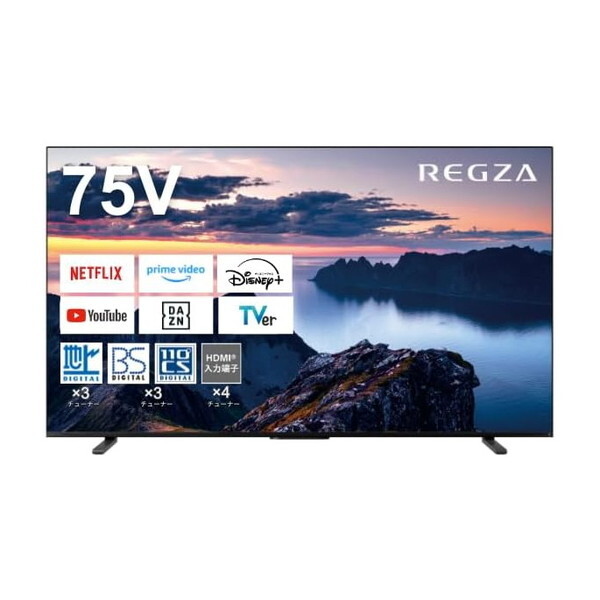 75Z670N TVS REGZA REGZA Z670N series [75V型 地上・BS・110度CSデジタル 4Kチューナー内蔵 液晶テレビ]