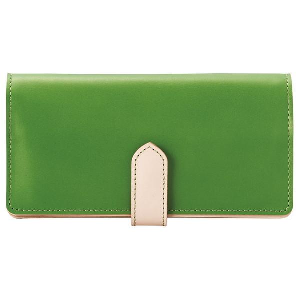 レディース長財布 グリーン OJ-2023 made in underground osaka.japan