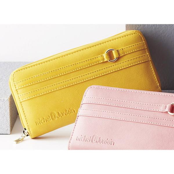 【2/23ポイントUP】ミッシェル ジョルダン ラウンド長財布 イエロー MJS-9005Yの通販は 5,060円