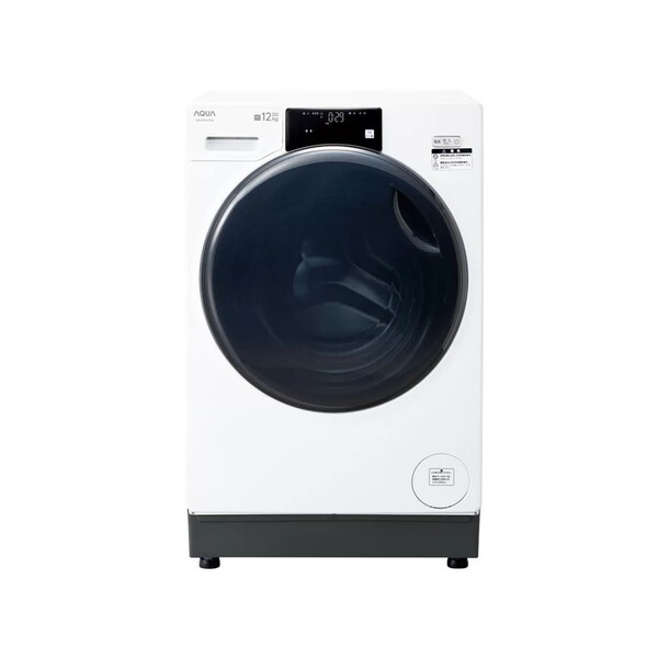 AQW-SD12R-L-W AQUA ホワイト まっ直ぐドラム [ドラム式洗濯乾燥機
