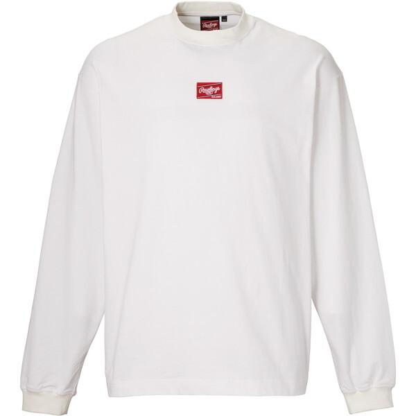 【2/23ポイントUP】ローリングス 野球 長袖Tシャツ ロングスリーブTシャツ AST14F05-OW-O Rawlings オフホワイトの通販は 4,752円