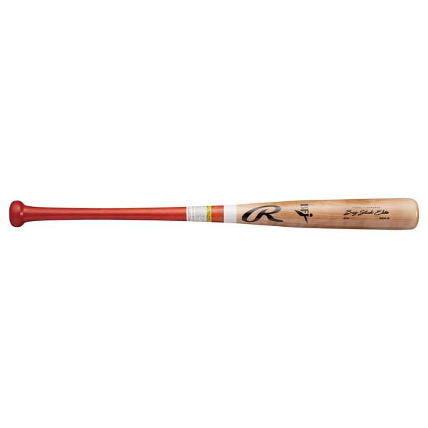 ローリングス 野球 木製硬式用バット コウシキ ホッカイドウ ダケカンバ ビッグスティック BHW4FDK-FL/RD-84752 Rawlings 焼き/赤褐色