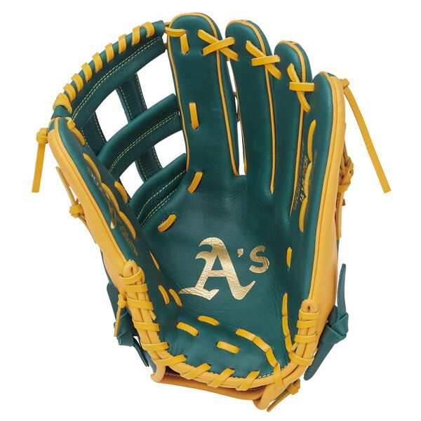 ローリングス 野球 軟式用グローブ(外野手) ハイパーテック MLB Y719 OAK アスレチックス 右投げ用 Rawlingsの通販は