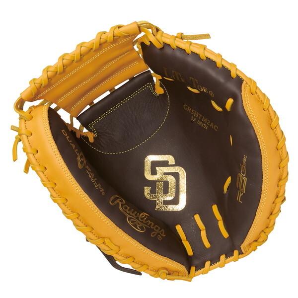 ローリングス 野球 軟式用グローブ(捕手) ハイパーテック MLB 2AC SPD パドレス 右投げ用 Rawlings