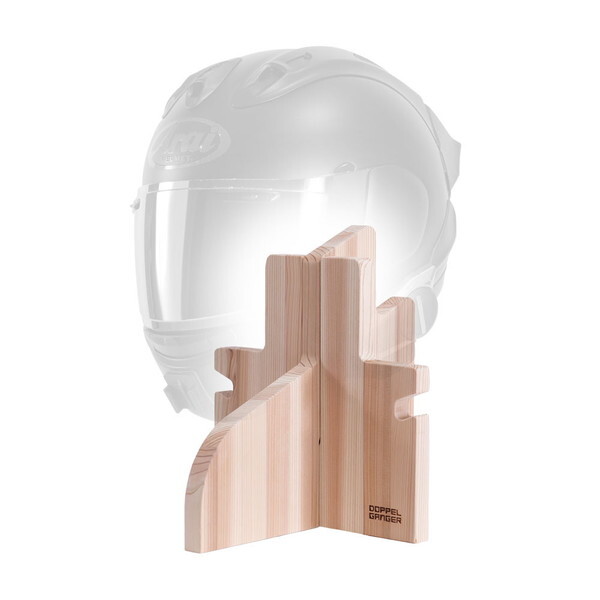 DDS636-NA 木製ヘルメットスタンド DOPPELGANGER ナチュラルの通販は 8,980円