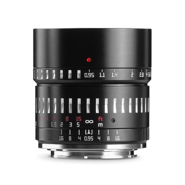 50mm f/0.95C E(BS) ブラック×シルバー TTArtisan [カメラ用交換レンズ (ソニーEマウント)]の通販は