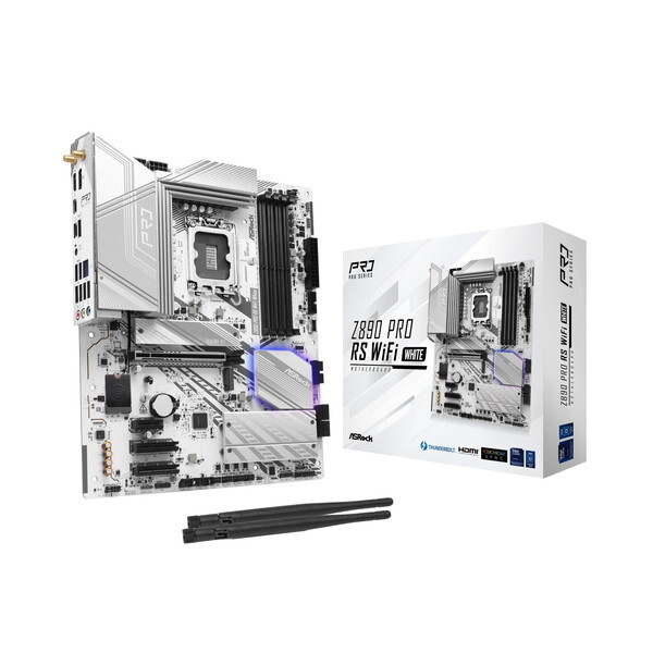 Z890 Pro RS WiFi White ASRock [マザーボード]