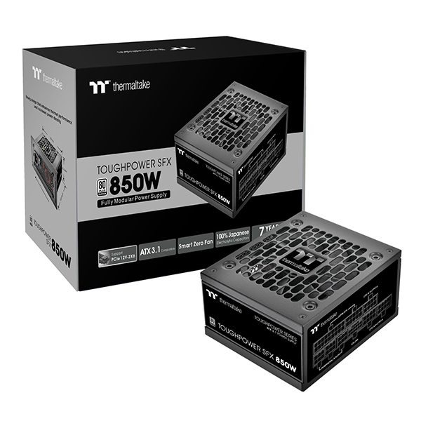 PS-STP-0850FNFAPJ-1 Thermaltake ブラック TOUGHPOWER SFX/0850W ATX3.1 -PLATINUM- [電源ユニット] メーカー直送