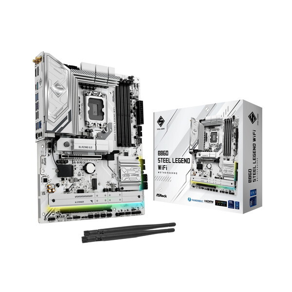B860 Steel Legend WiFi ASRock [マザーボード]
