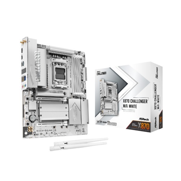 X870 Challenger WiFi White ASRock ホワイト [ATXマザーボード] メーカー直送