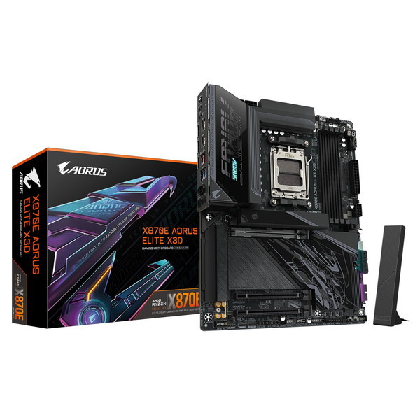 X870E A ELITE X GIGABYTE ブラック AORUS [マザーボード] メーカー直送