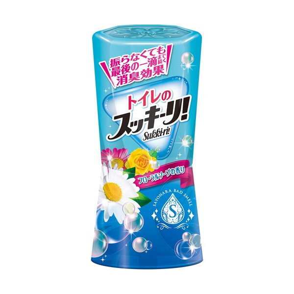 トイレのスッキーリ!Sukki-ri! フローラルソープの香り 400ml アース製薬