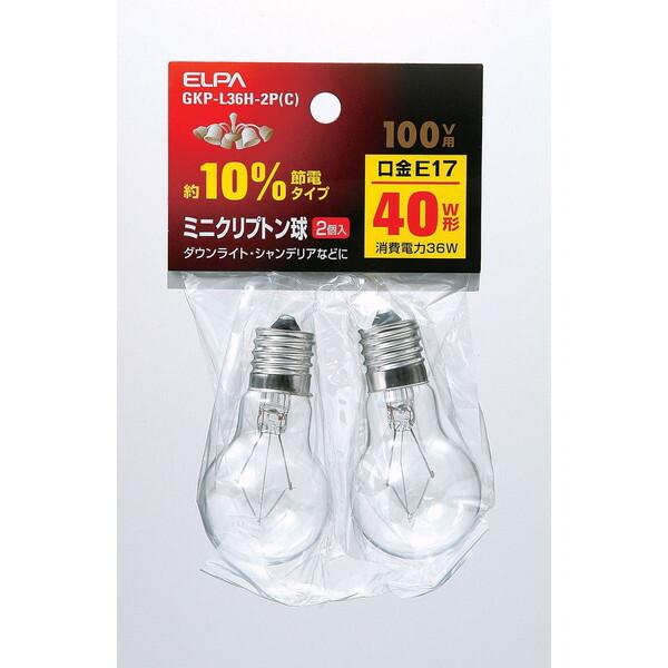 GKP-L36H-2P(C) 朝日電器 [ミニクリプトン球 (白熱電球)]