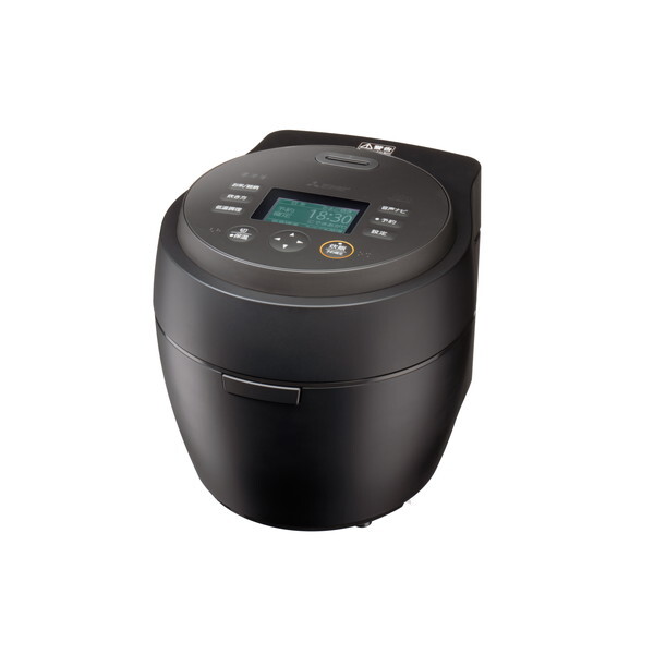 NJ-BW10H-B MITSUBISHI 炭漆黒 本炭釜 紬 [IH炊飯器 (5.5合炊き)]