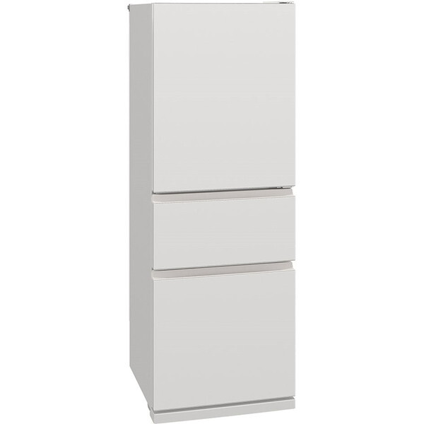 冷蔵庫 330L 右開き MR-CX33K-W マットリネンホワイト CXシリーズ