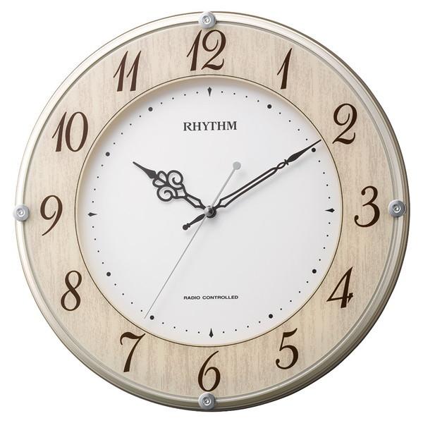 リズム ライブリーナチュレ電波時計 8MY506SR23 リズム時計工業の通販は