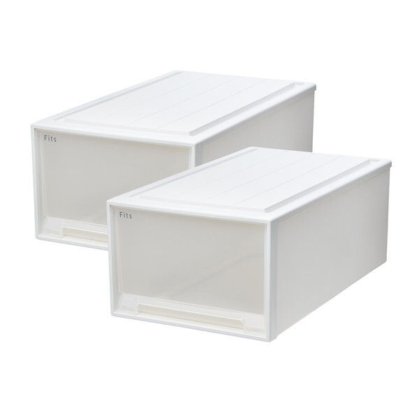 フィッツケース 74-44L (箱仕様2個組) 天馬(Tenma) ホワイト