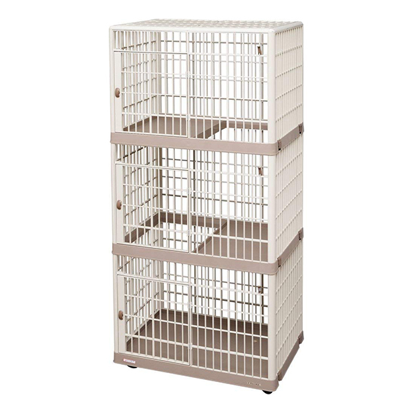 アイリスオーヤマ プラケージ 813 ベージュ [プラケージ(3段) 組立品] メーカー直送の通販は 32,540円