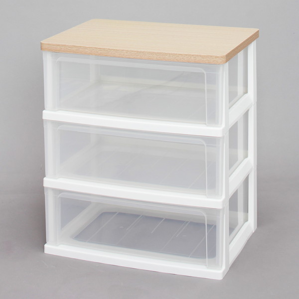 WTW-543 フレンチオーク アイリスオーヤマ [ウッドトップチェスト] メーカー直送の通販は 5,760円