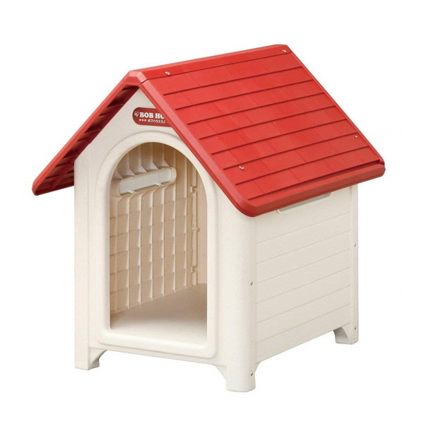 アイリスオーヤマ ボブハウスL レッド/オフホワイト [ボブハウスL] メーカー直送