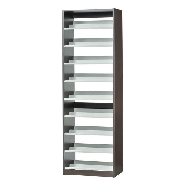 AUX タンデムCDストッカー ウォルナットダーク TCS590D