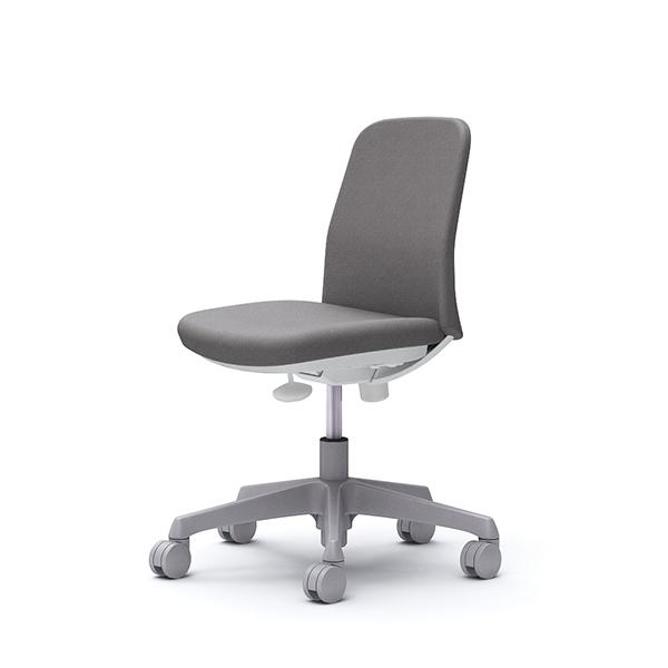 CD13BW FXW1 グレー Lives Entry Chair オカムラ [オフィスチェア 肘無し 5本脚(コンパクトタイプ) ホワイトボディ]の通販は 39,910円