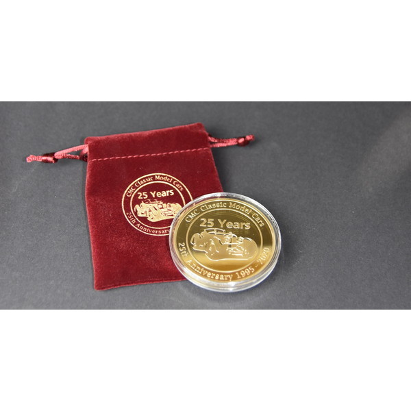 ゴールド アニバーサリ- コイン CMC25周年 ミニカー CMCの通販は 7,422円