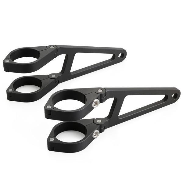 D26943 アルミヘッドライトブラケット φ35mm/ロング 汎用 フォーククランプ デイトナの通販は 8,910円