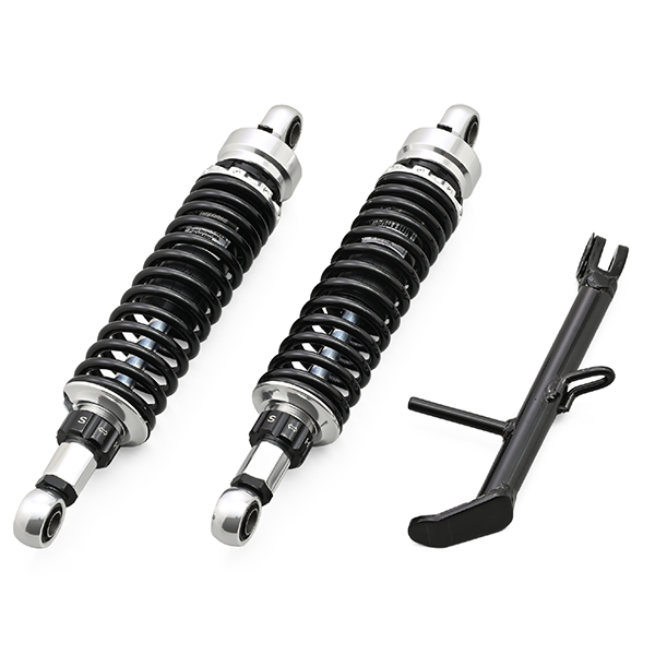 D46245 リアサスペンション GB350C(24)専用 ローダウン 純正比-15〜-30mm 減衰調整20段階 シルバーボディ デイトナの通販は