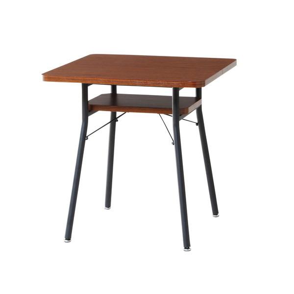 MLD-DT65(BR) ミルド ダイニングテーブル ブラウン 弘益 メーカー直送の通販は