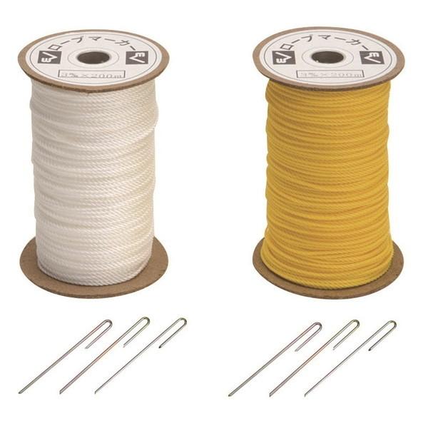 EVERNEW エバニュー EKA182 90 ロープマーカー3×300 白の通販は