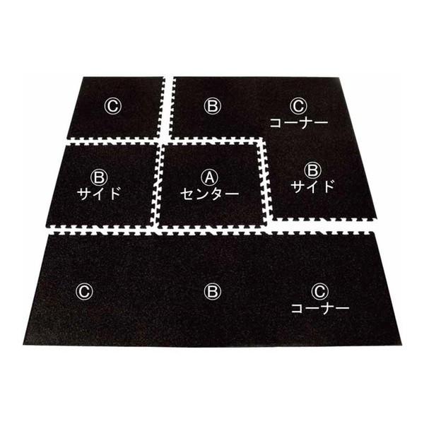 【法人限定】 EVERNEW エバニュー ETB113 903 ジョイント式エコマット Cコーナー メーカー直送の通販は 8,518円